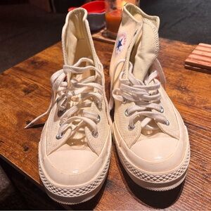 Comme des Garcons Converse High-Top Sneakers